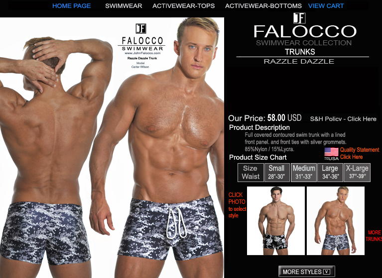 John Falocco Swimwear Activewear